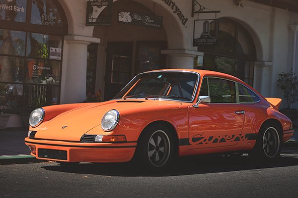Parked porche