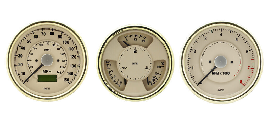 Gauges for the 80th anniversary Morgan 4/4