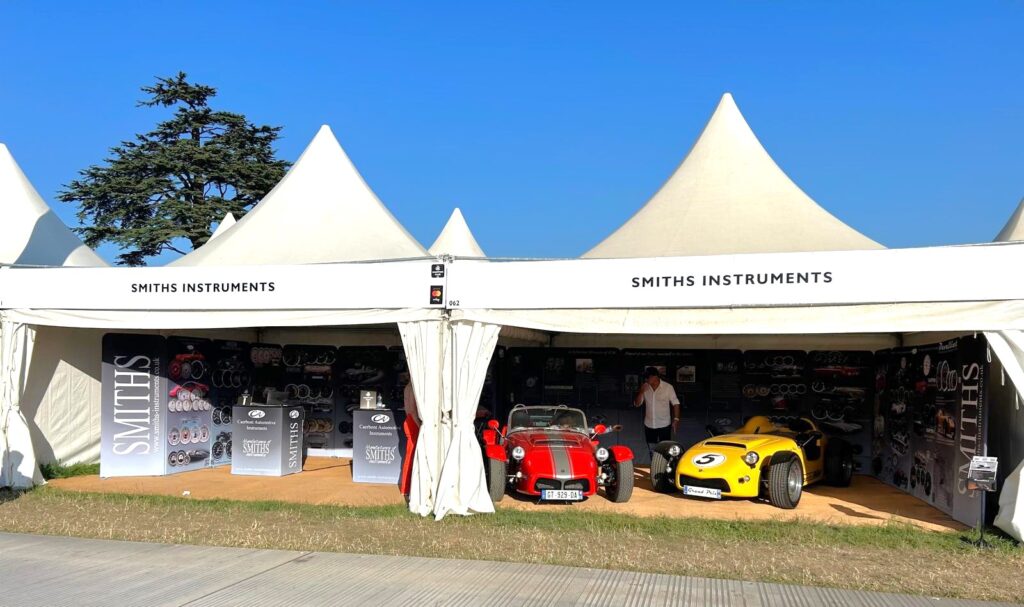 The CAI-Smiths Instruments Stand at the Goodwood Festival of Speed