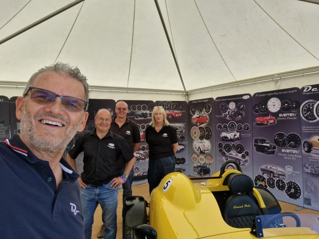 Herve Valliet with the CAI team